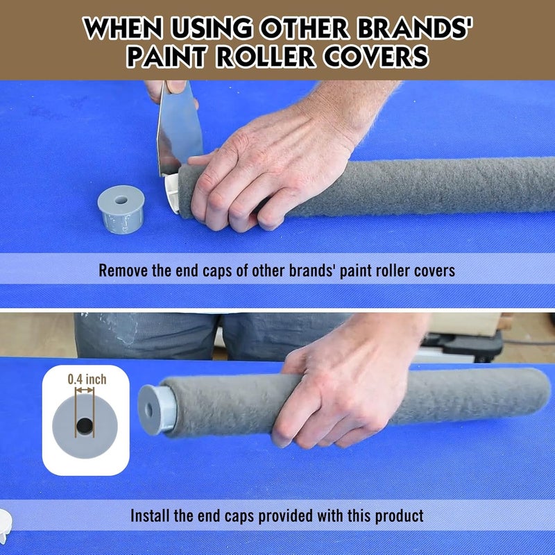 Rolling Dog 18 Inch Paint Roller - 18 Roller Frame,18 Paint Roller, Large Paint Roller from 12 Inch to 18 Inch - Image 4